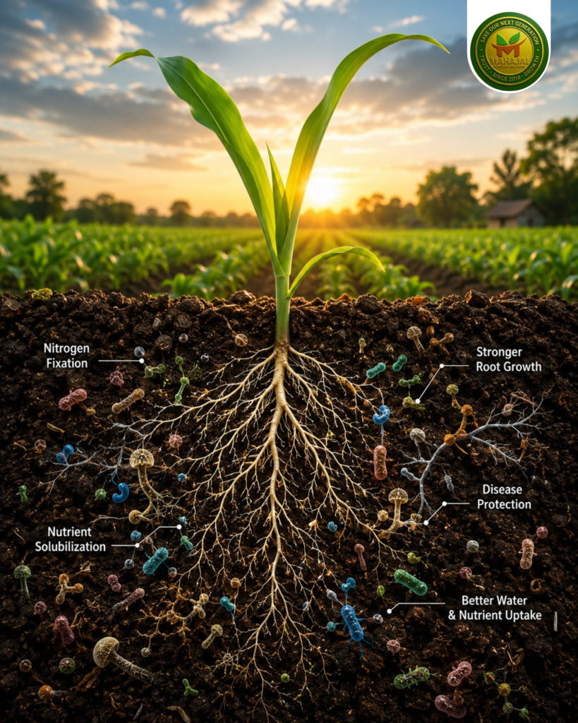 The Hidden Power of Soil Microbes in Crop Production