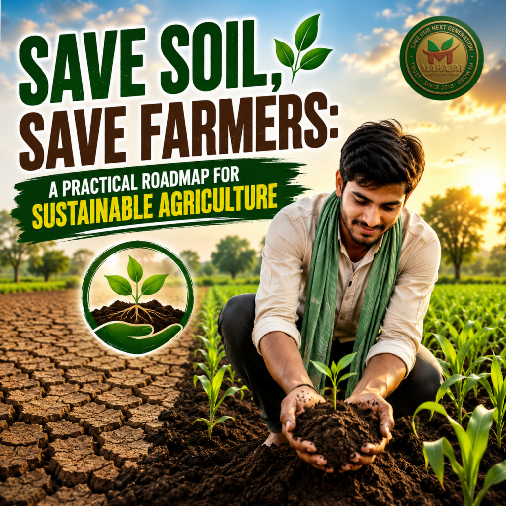 Save Soil, Save Farmers: A Practical Roadmap for Sustainable Agriculture